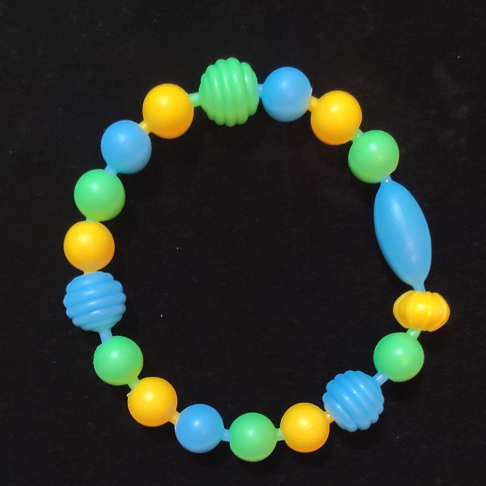 4/$12🌀🆕Colorful Custom Pop Beaded Bracelet